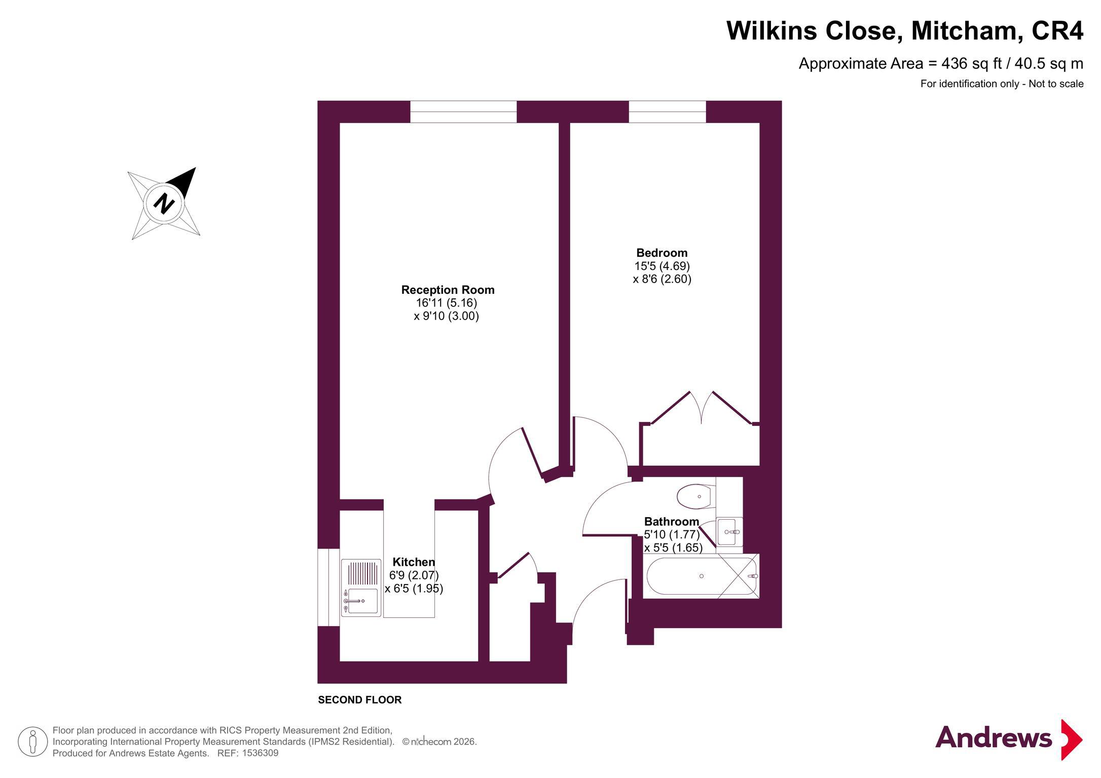 Wilkins Close, Mitcham floorplan