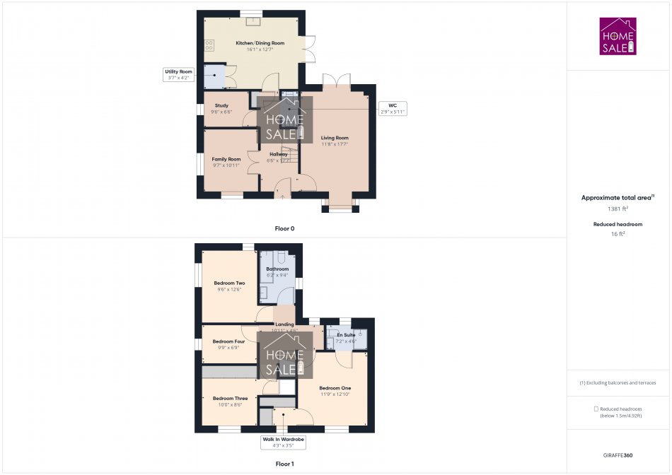 4, Charley Close Market Harborough, Leicestershire floorplan