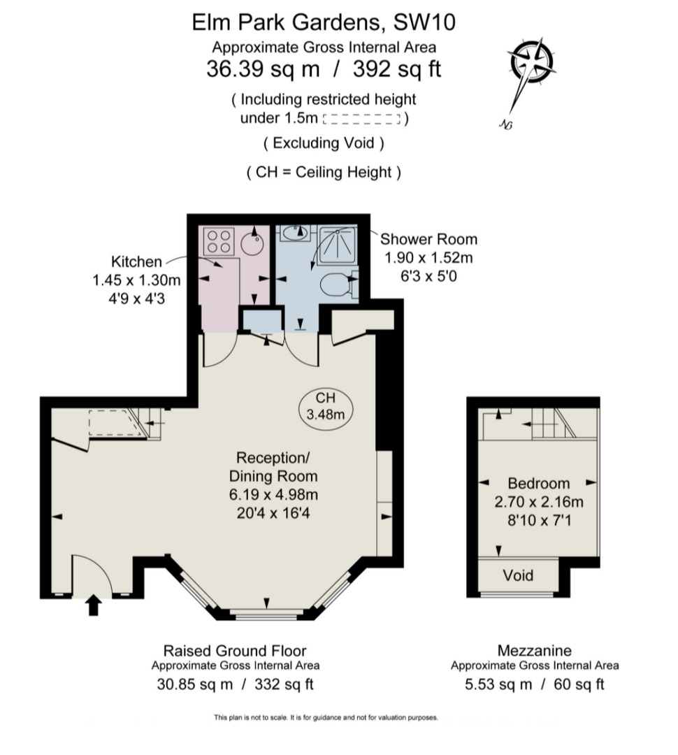 50, Elm Park Gardens, London floorplan