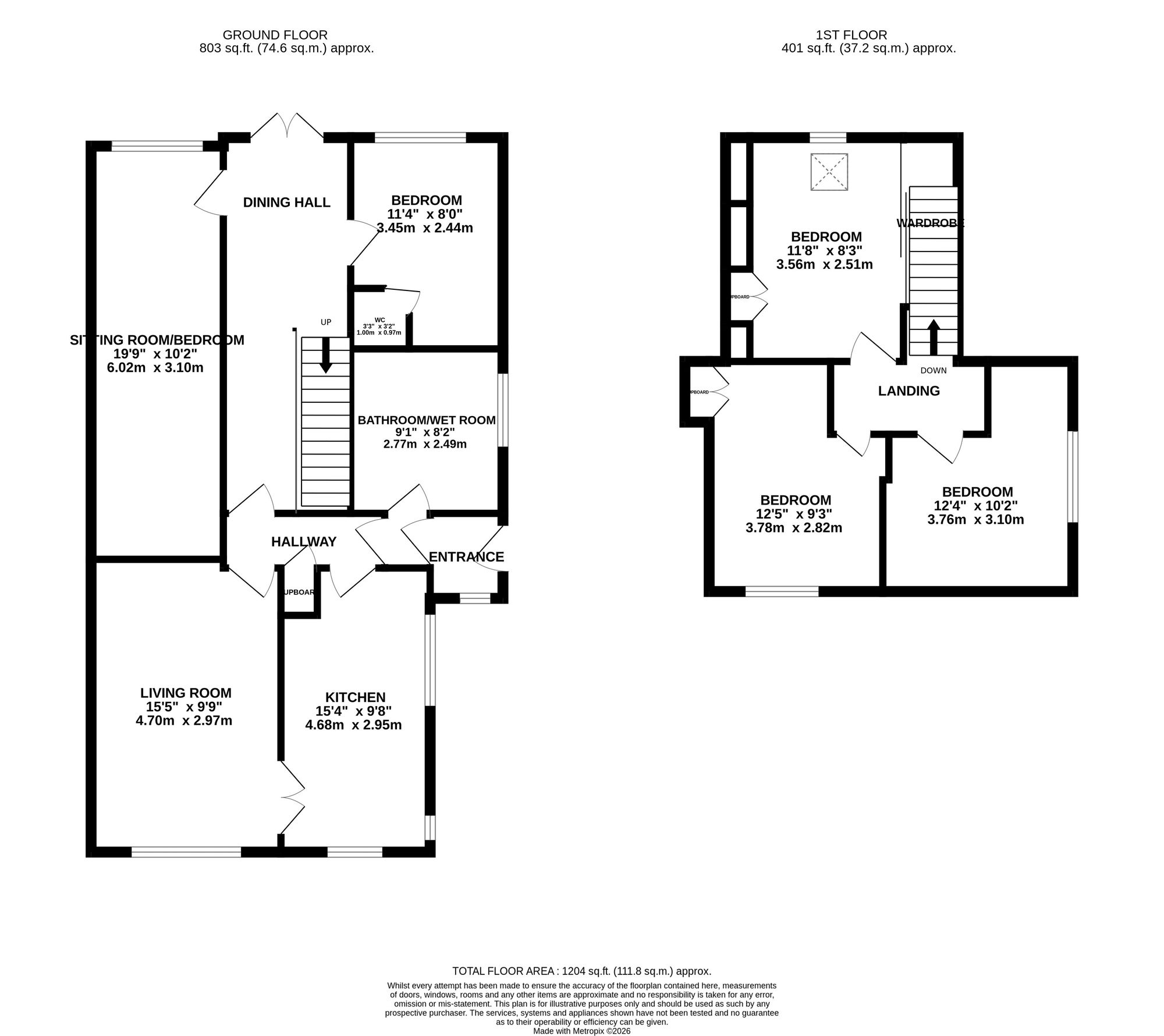 2 Dovedale Road, Leicester floorplan