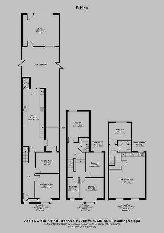 59, Sibley Grove, London floorplan