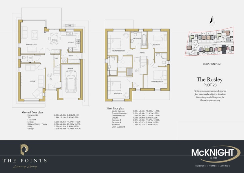 The Rosley, Lady Dacre Close, Carlisle floorplan