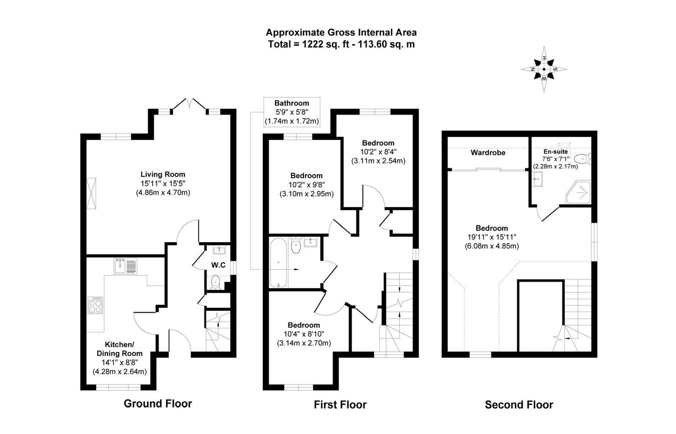 12, Linden Close, Iver Heath floorplan