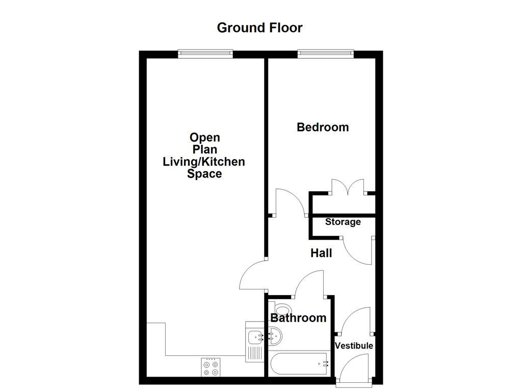 Theatre House, Apt 9, 397 Langworthy Road, Salford floorplan