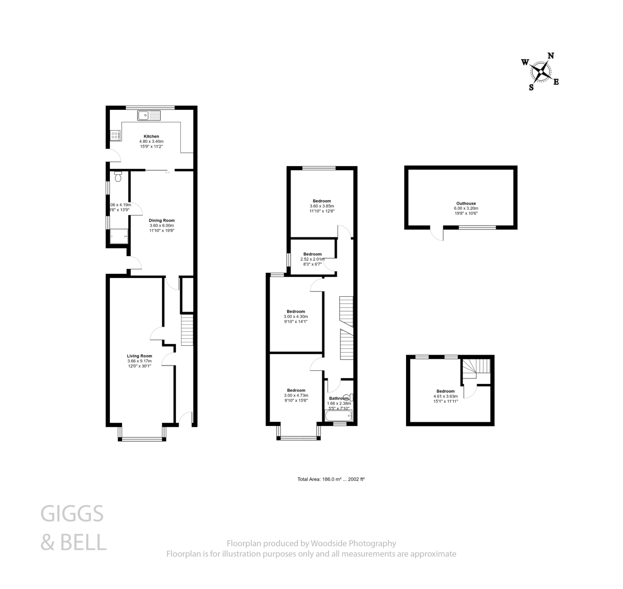 37, Conway Road, Luton floorplan