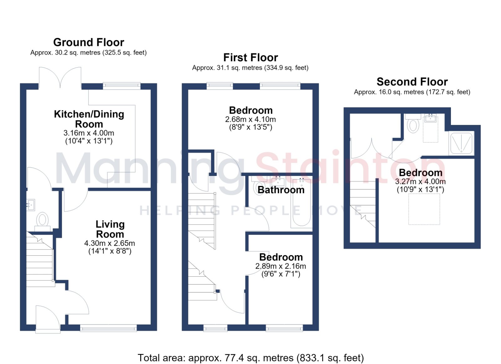 Albion Close, Apperley Bridge floorplan