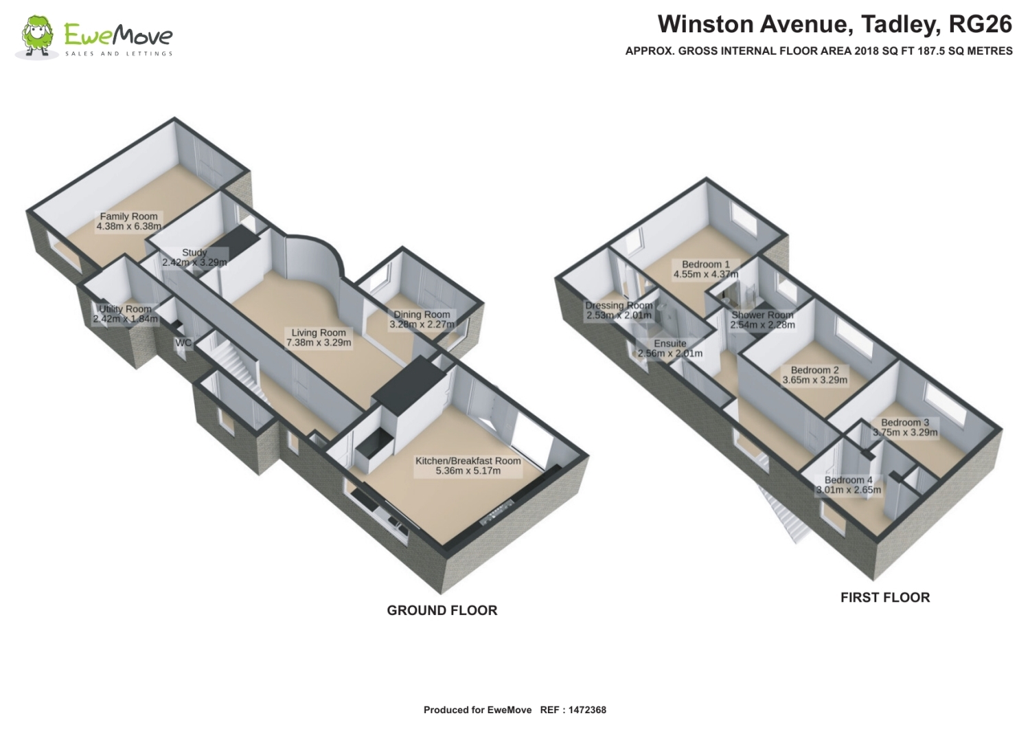 Sunnyside Cottage, Winston Avenue, Tadley floorplan