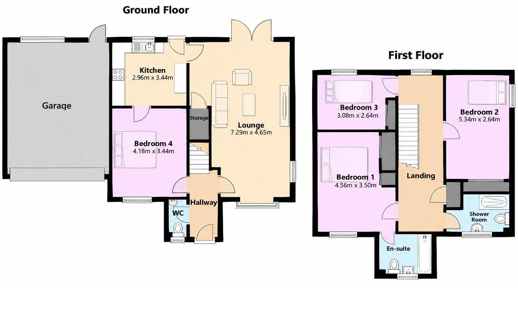 Campion House, Larksmead Close, Newton Abbot floorplan