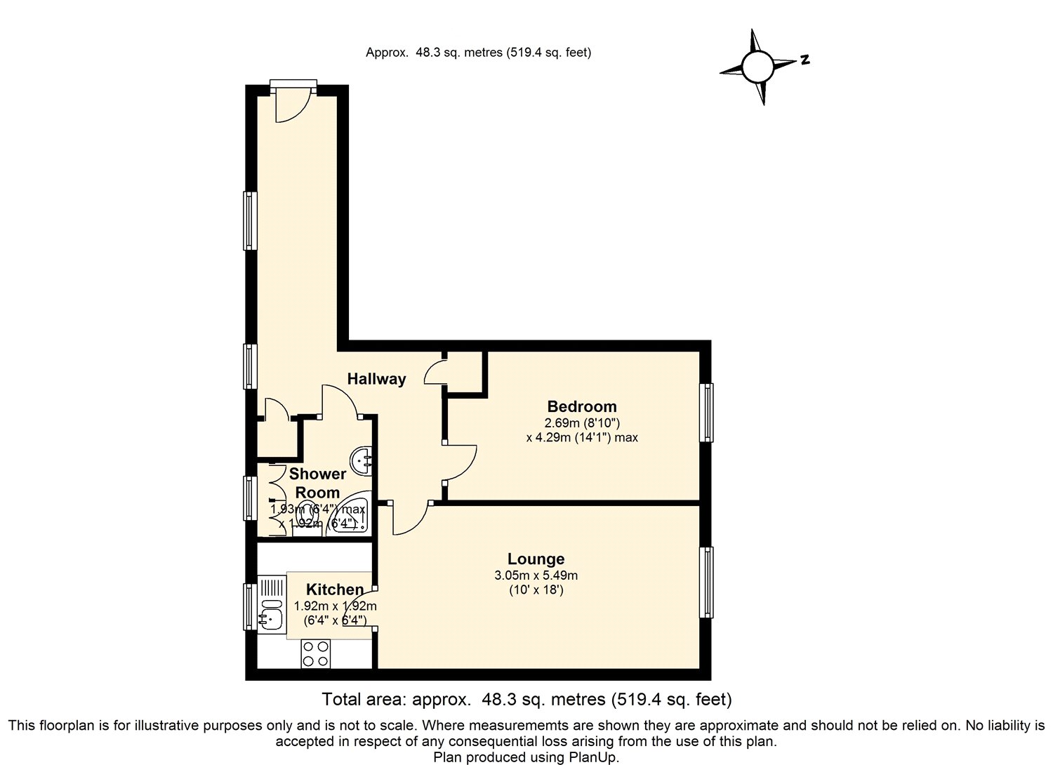 St Johns Court, Cheltenham floorplan