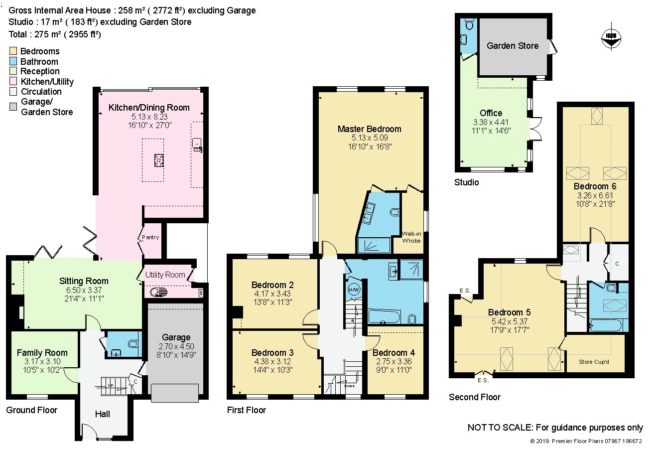 6 Bedrooms Semi-detached house for sale in Cavendish Avenue, Cambridge CB1