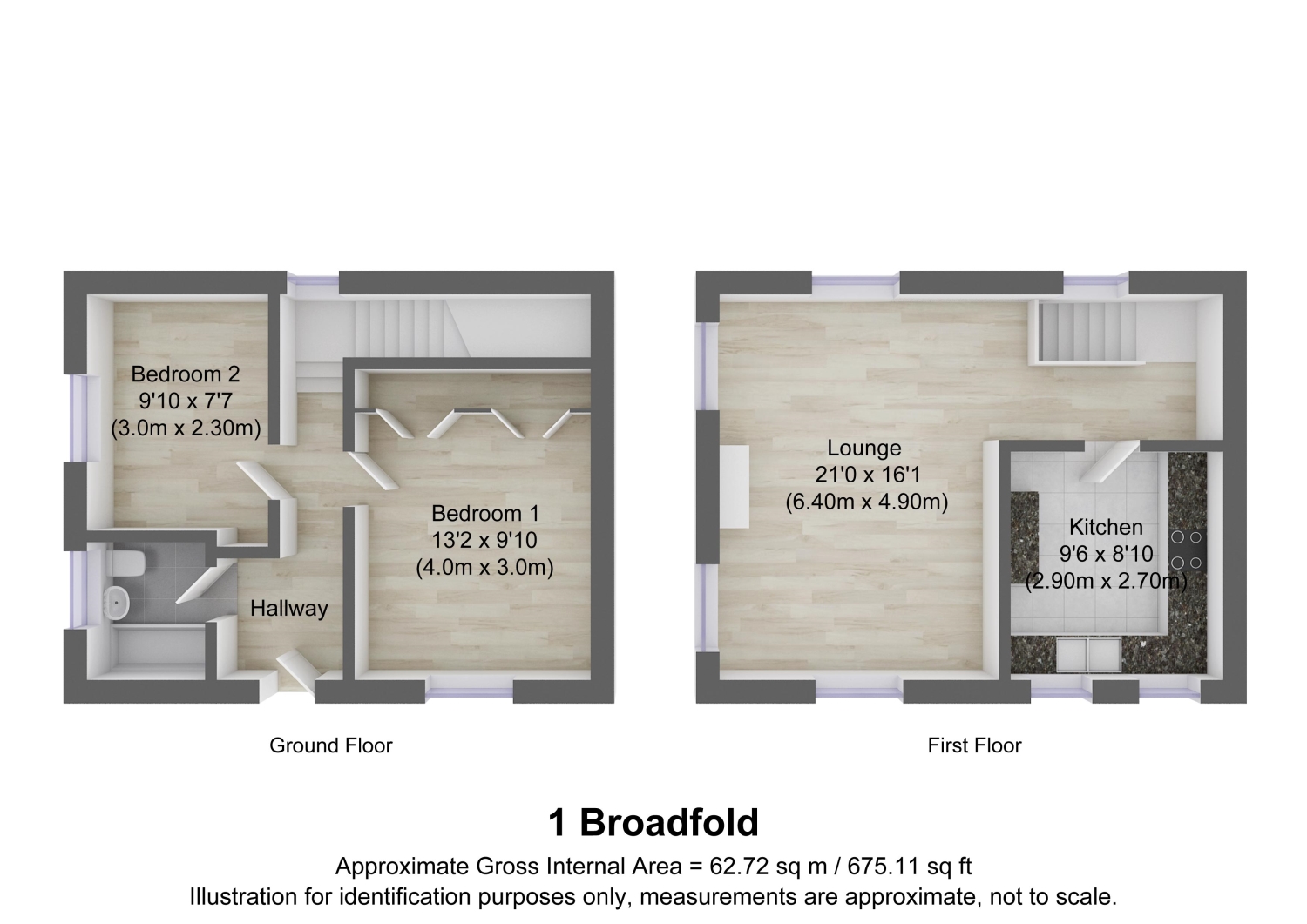 Broadfold Hall Cottages, Luddenden HX2, 2 bedroom terraced house for
