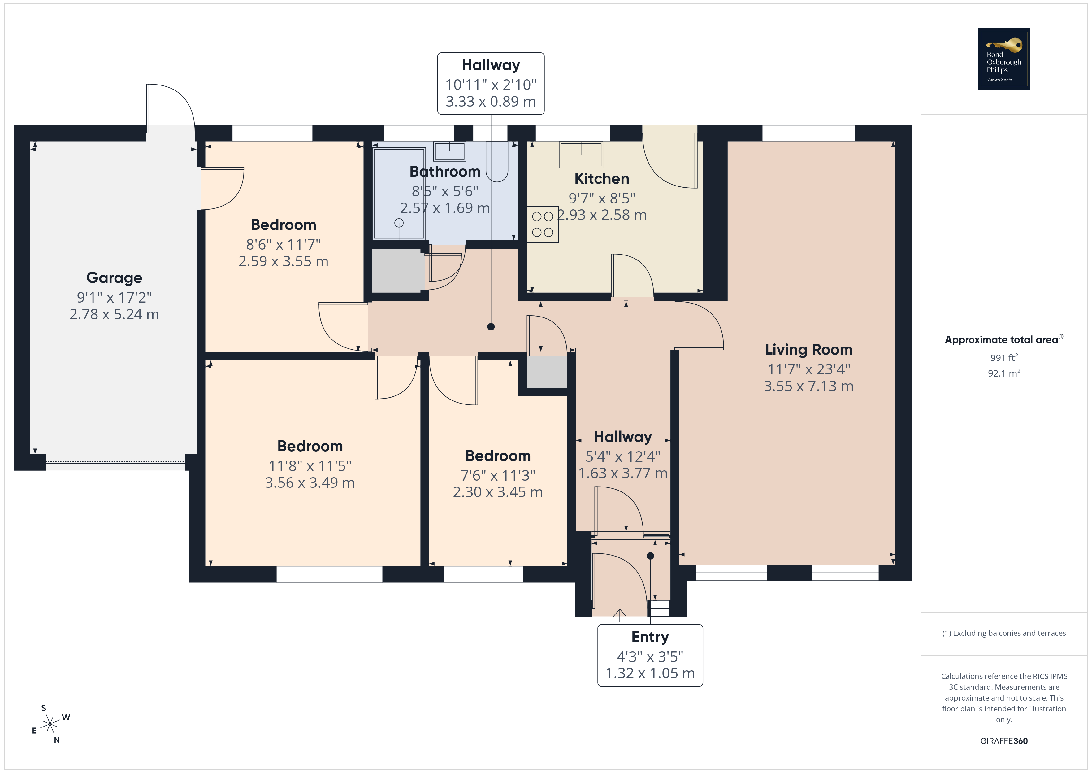 20, Trehannick Close, Bodmin floorplan