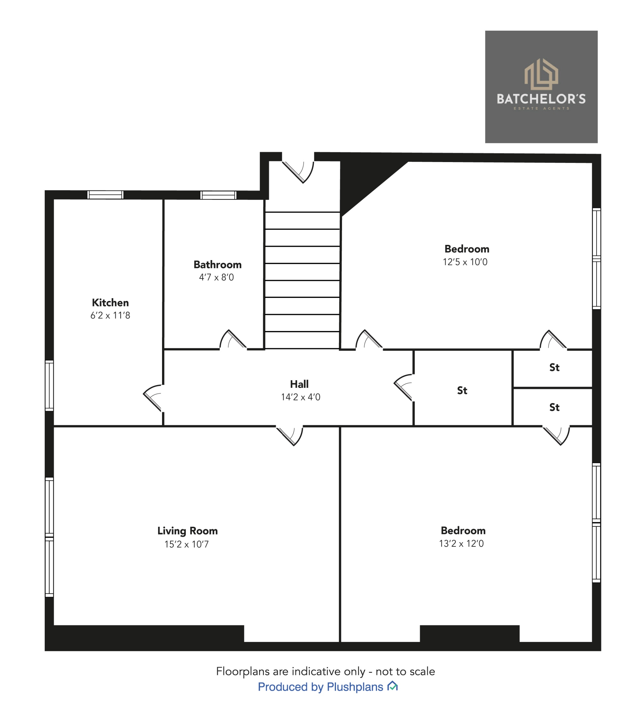 12 Taymouth Street, Glasgow floorplan