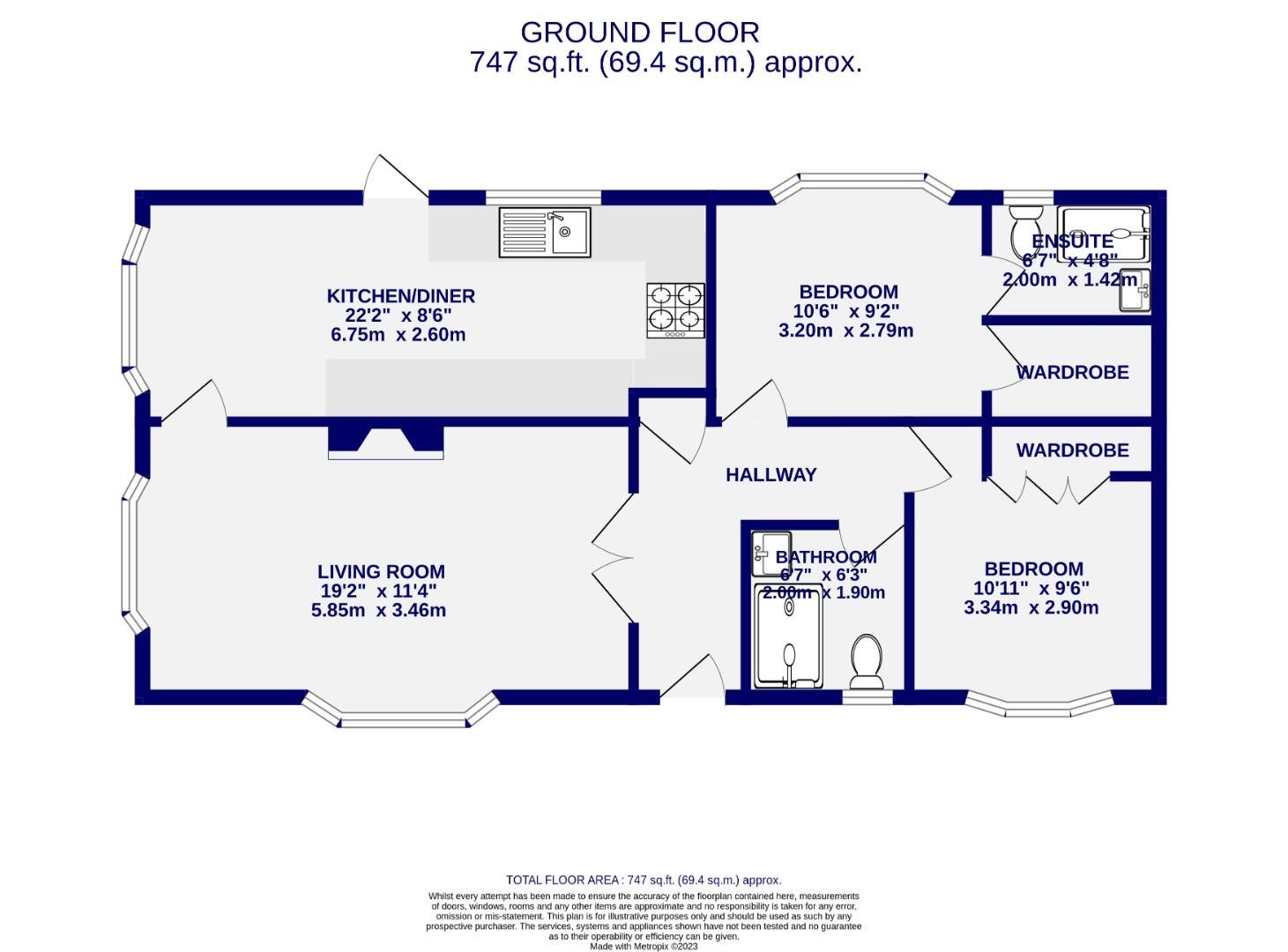 35, Swanlow Drive, York floorplan