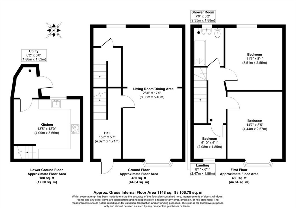 110, Victoria Road, BIRKENHEAD floorplan
