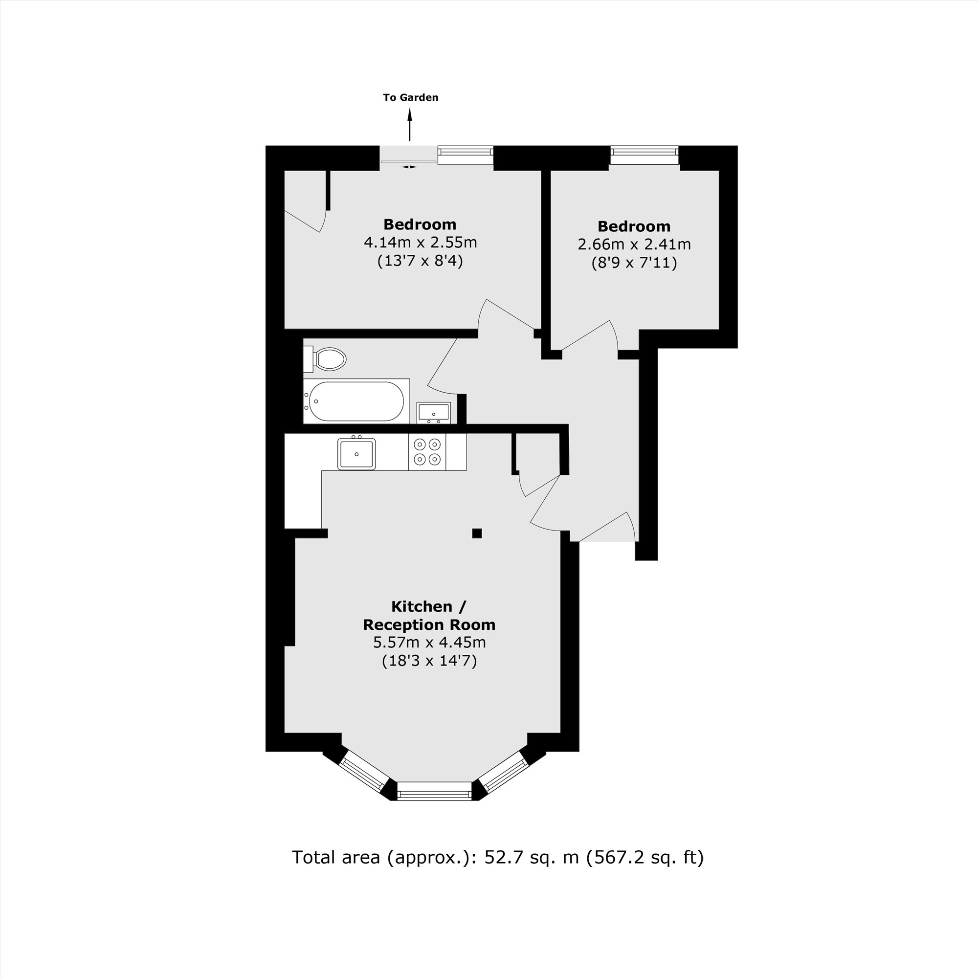 133A, Eglinton Hill, London floorplan