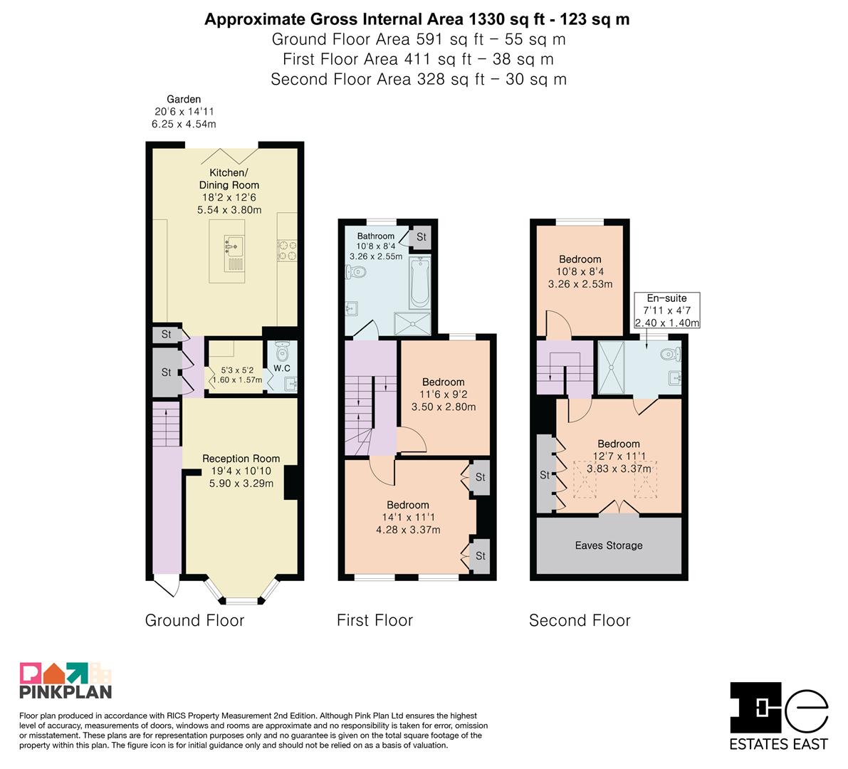 71, Rensburg Road, London floorplan