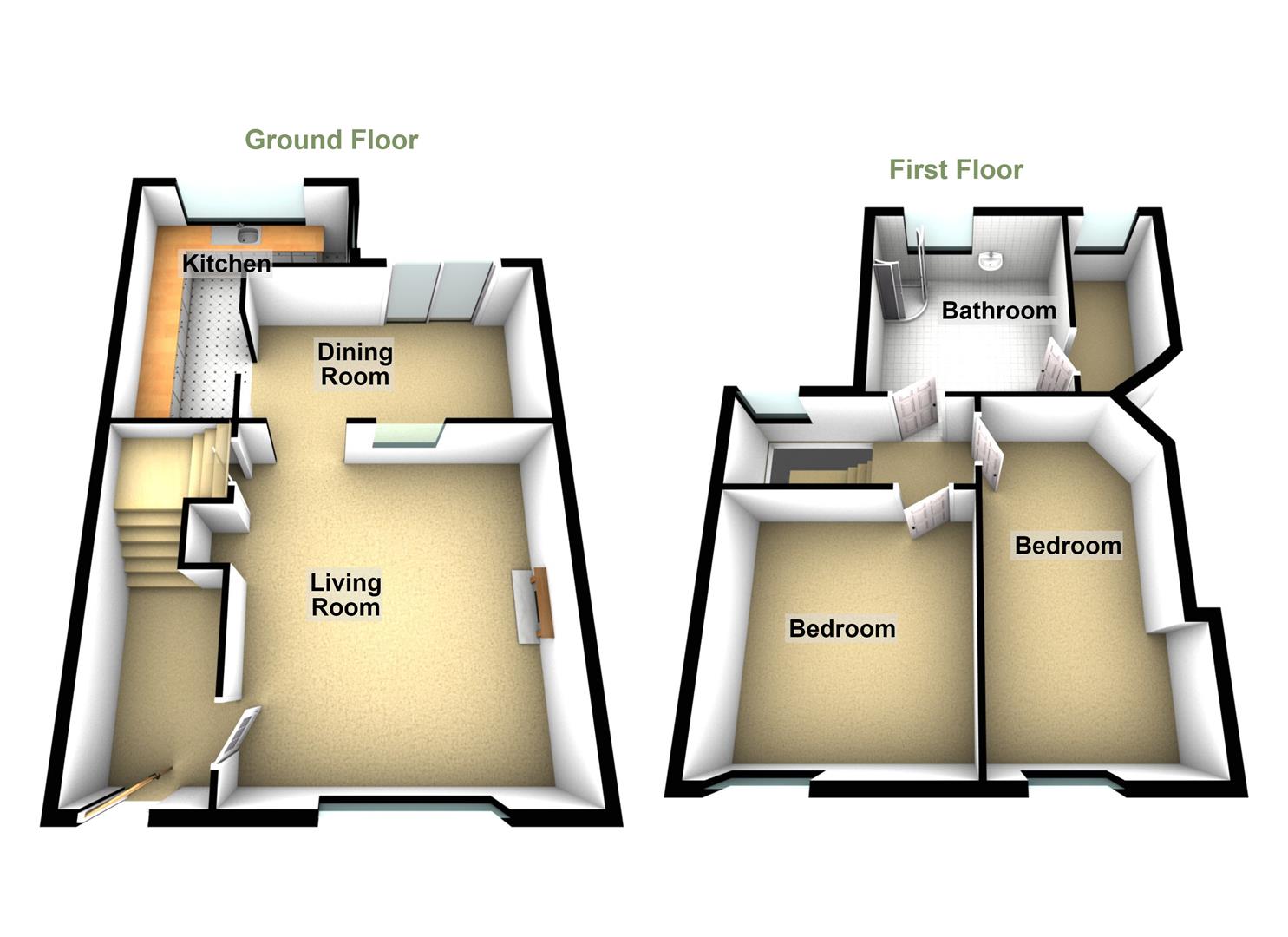 34, Church Street, Redcar floorplan