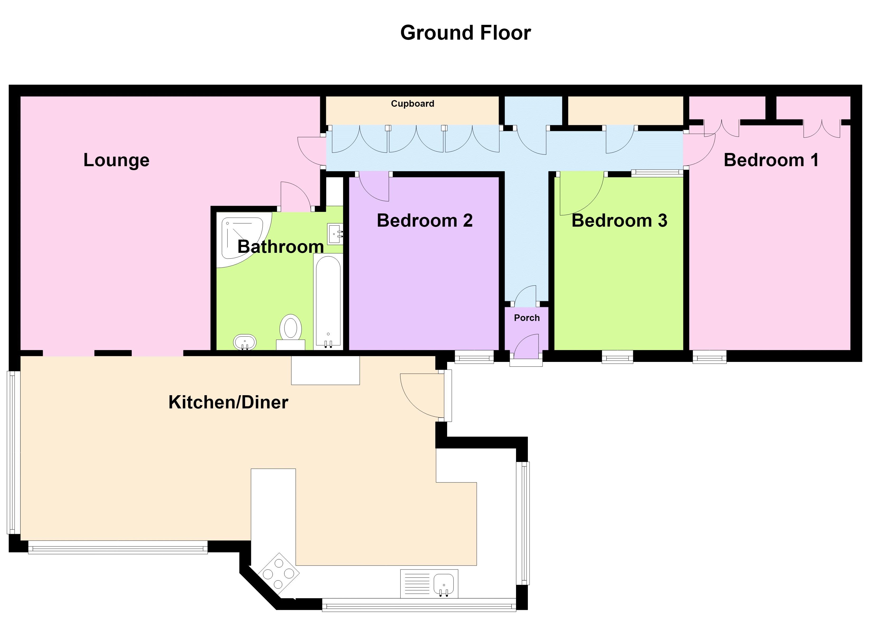 1 Braehead House, Shore Street, Thurso floorplan
