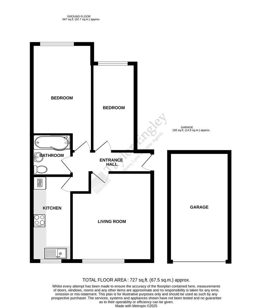 Flat 6, Chiltern Court, Albert Road, Polegate floorplan