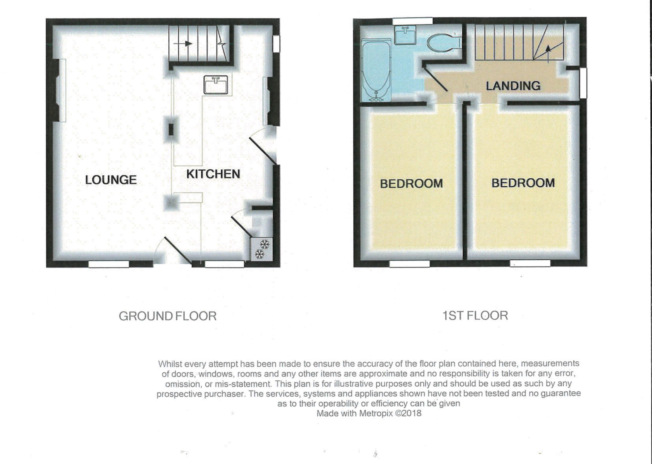 Teddy Bear Cottage, Church Square, Clacton-On-Sea floorplan