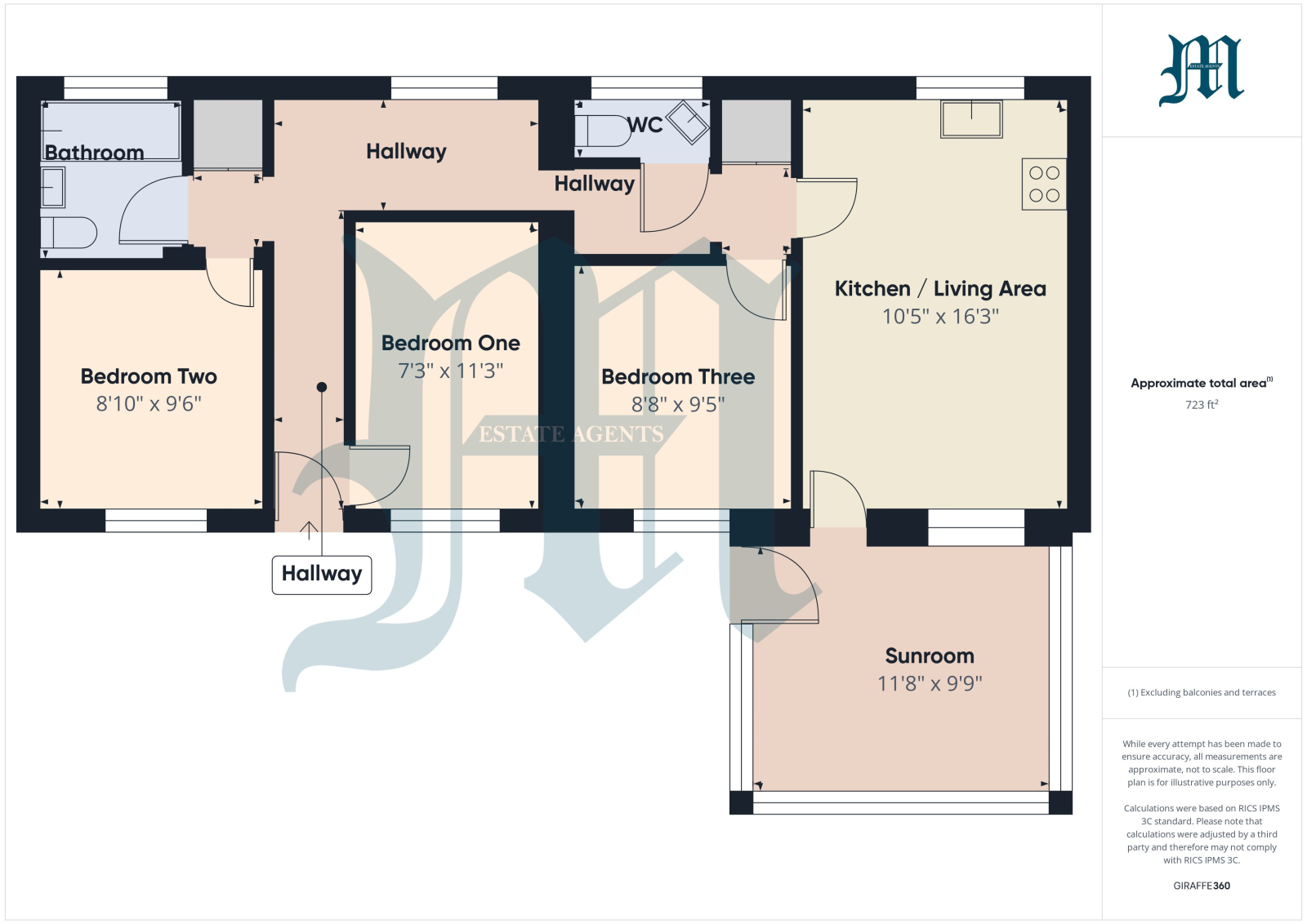 Porthcurnow Bungalow, Sennen, Penzance floorplan
