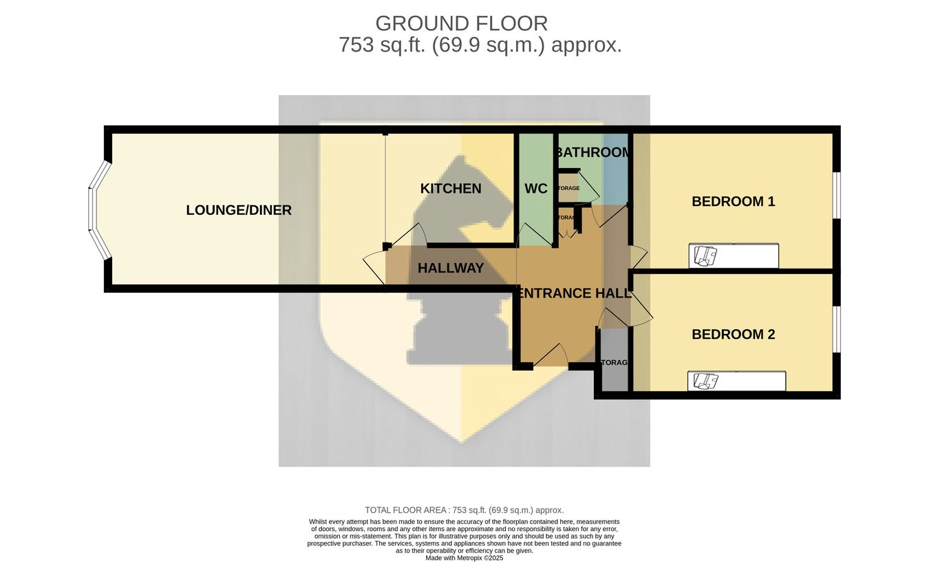 Kingsley Road, Northampton floorplan