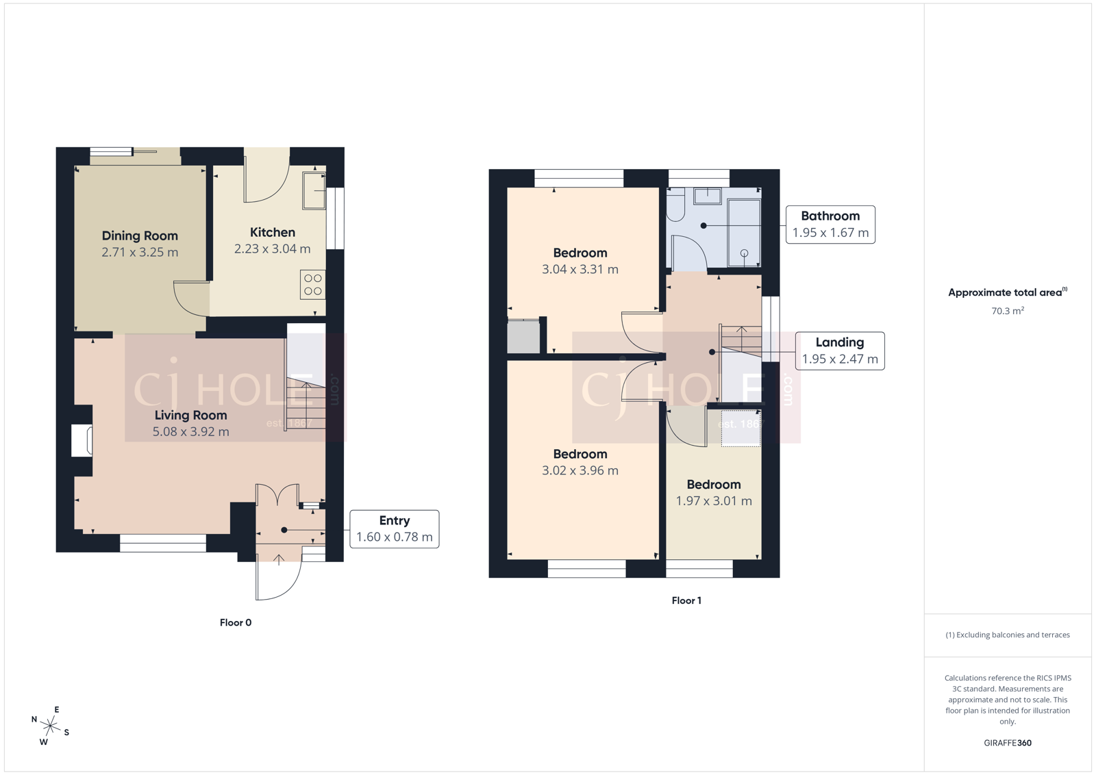 5, Farley Close, Bristol floorplan