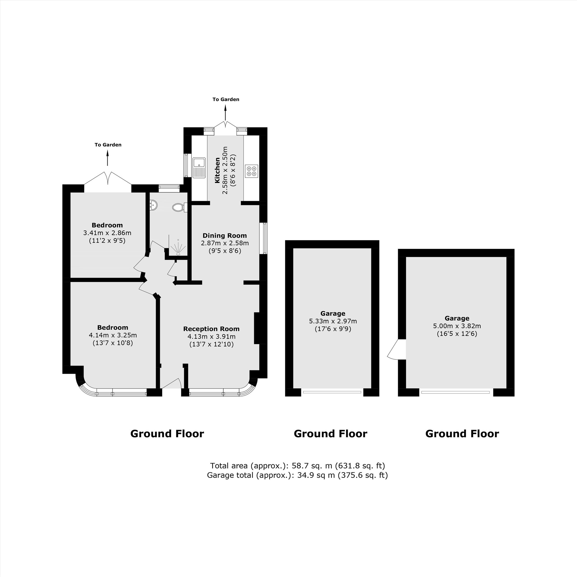 51, Rosecroft Gardens, Twickenham floorplan
