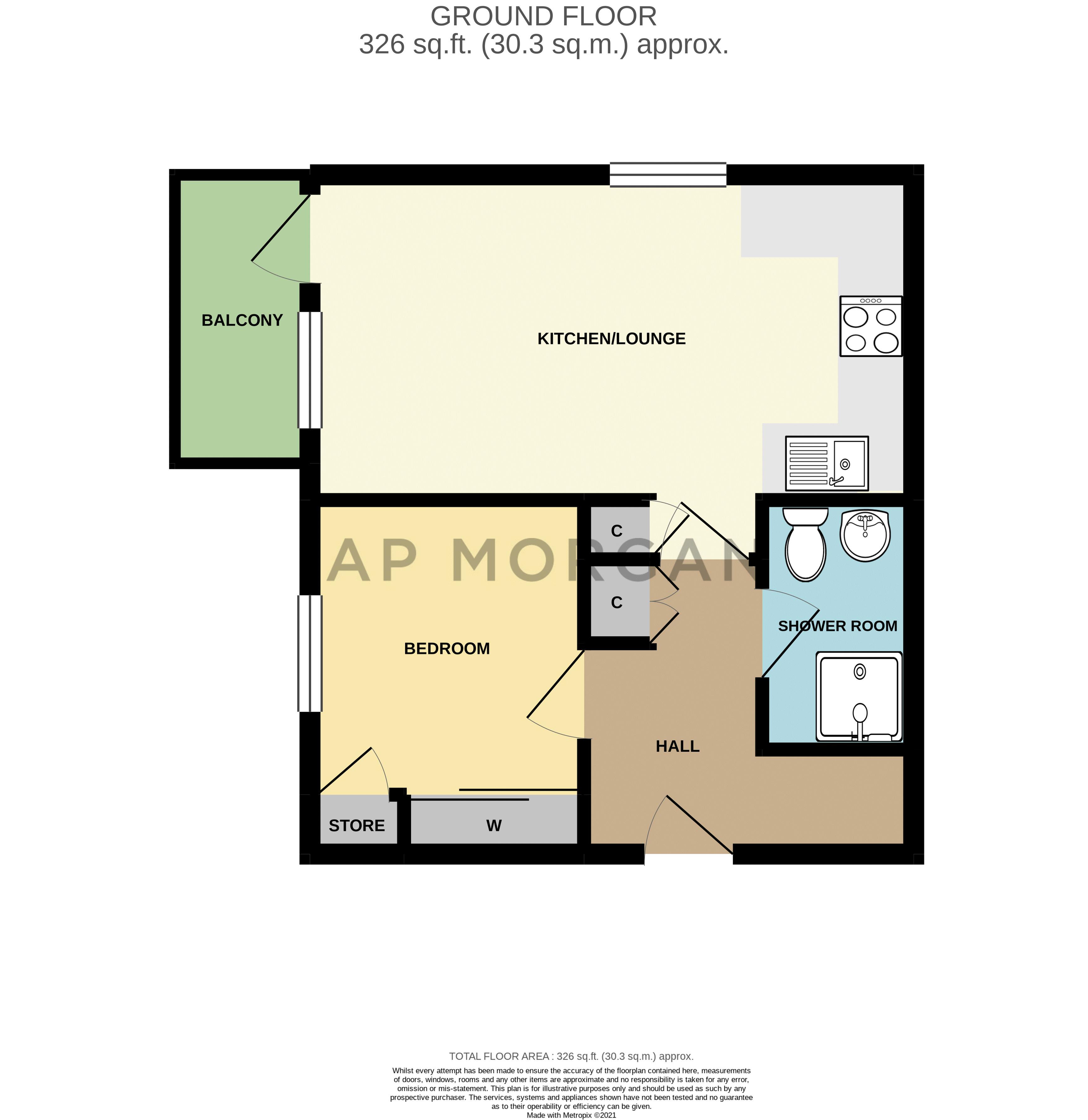 Southcrest Gardens, Batchley, Redditch B97, 1 bedroom flat for sale