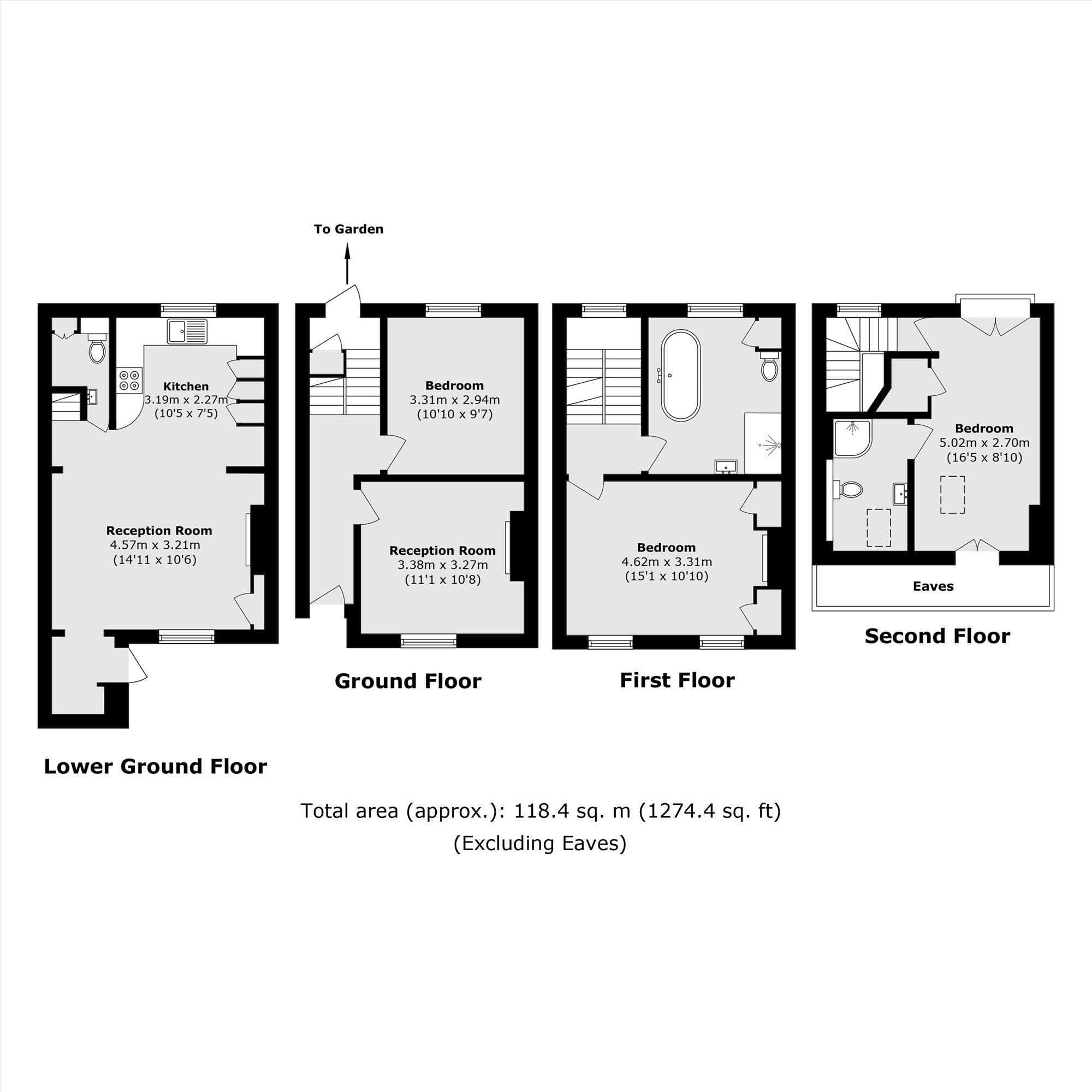 8, Calvert Road, London floorplan