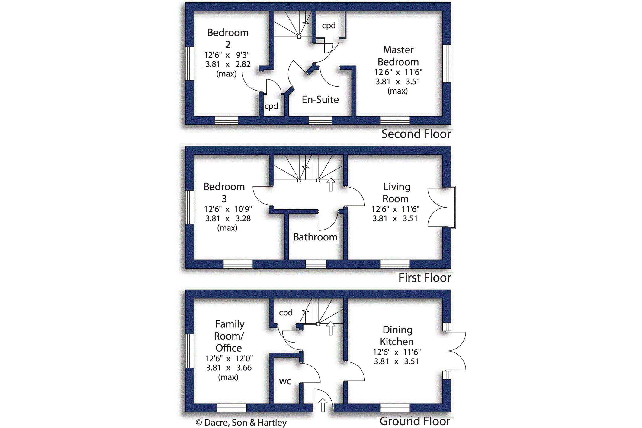 4, Fergusson Walk, Leeds floorplan