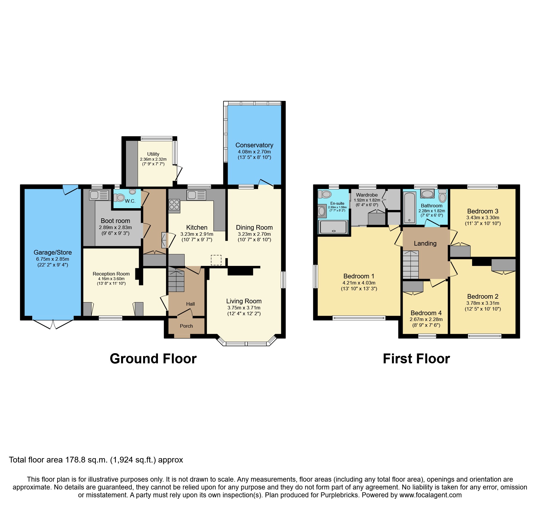 36, Balmoral Avenue, Spalding floorplan