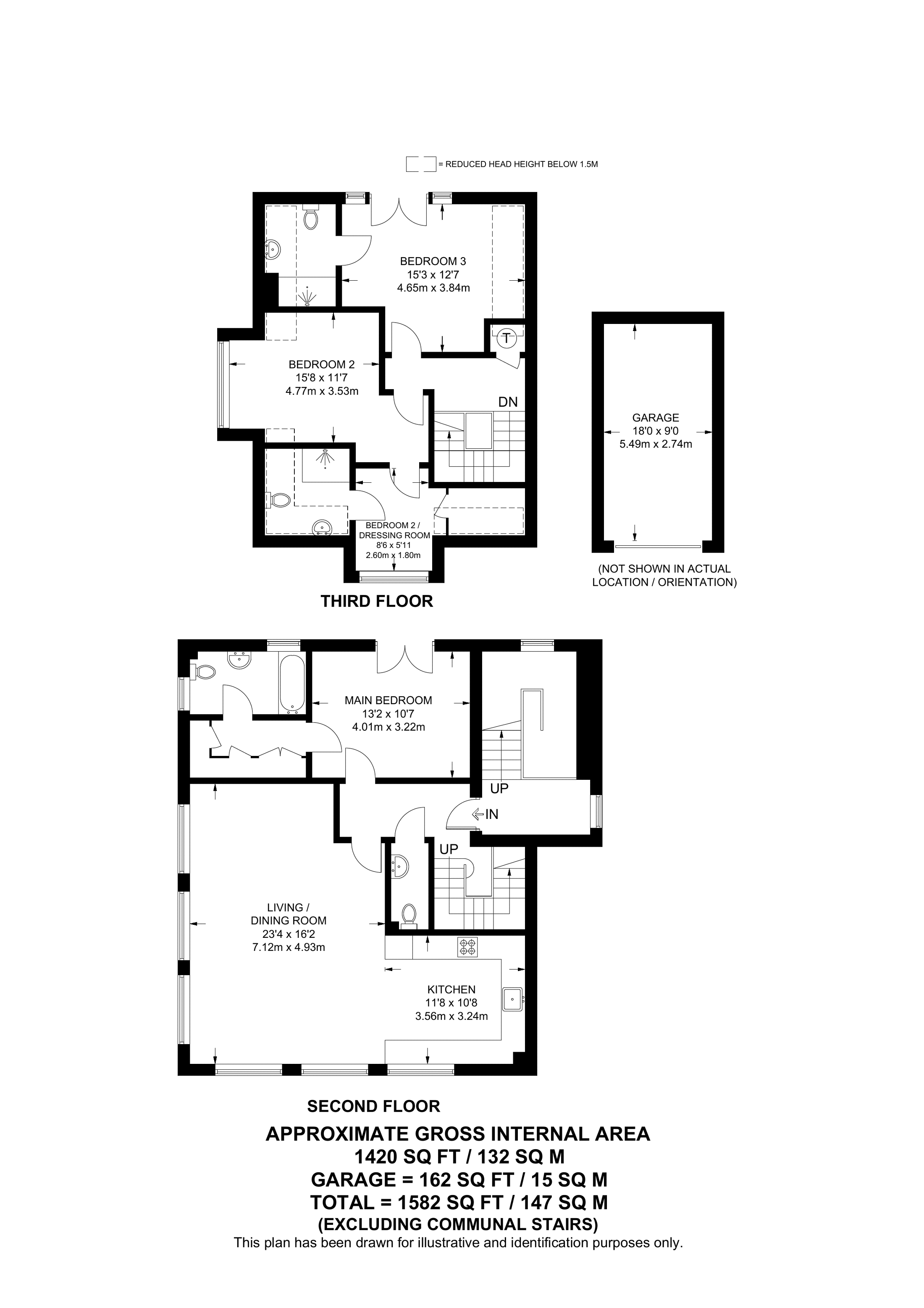Carew Road, Northwood floorplan