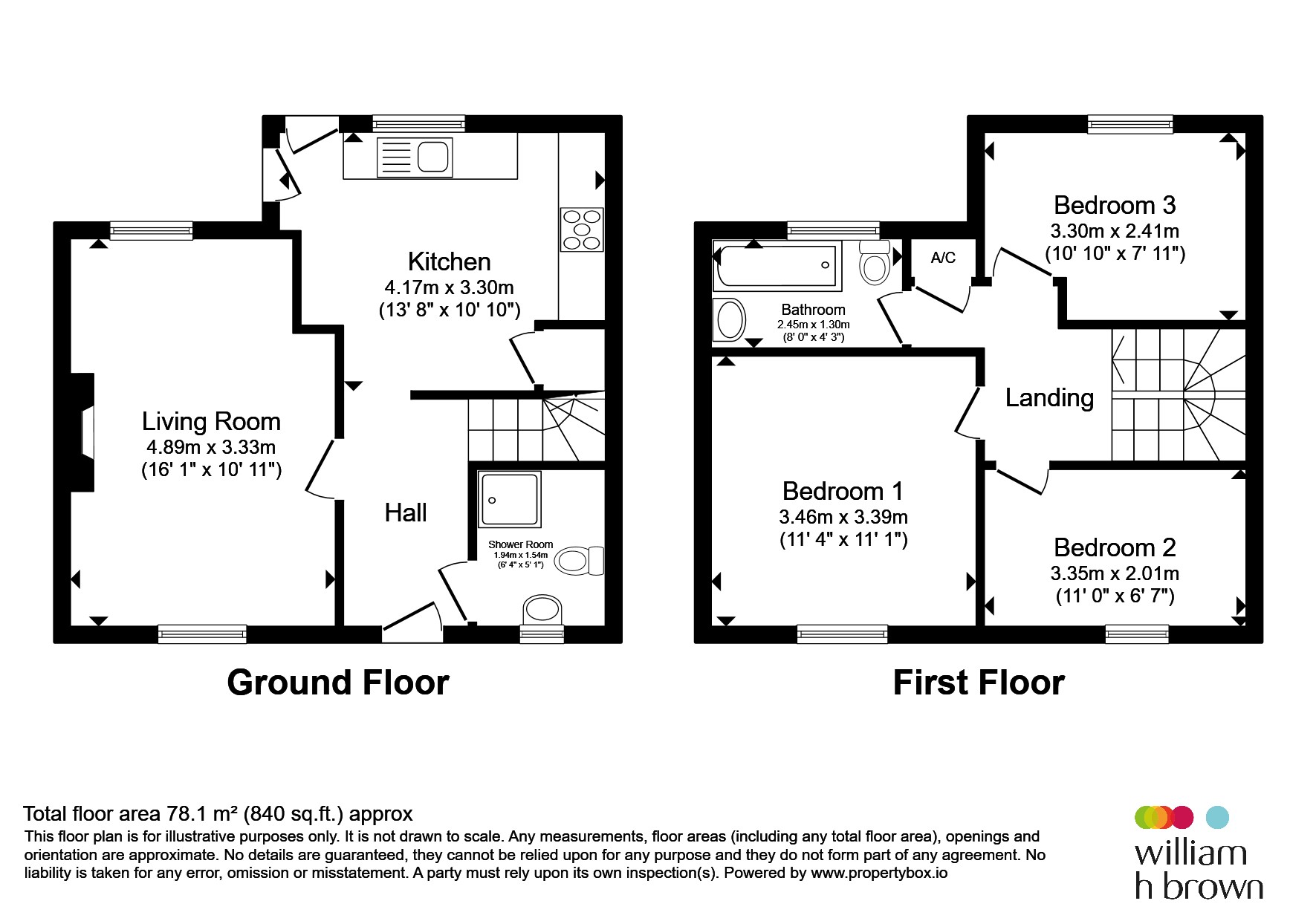 1, East Avenue, Grantham floorplan