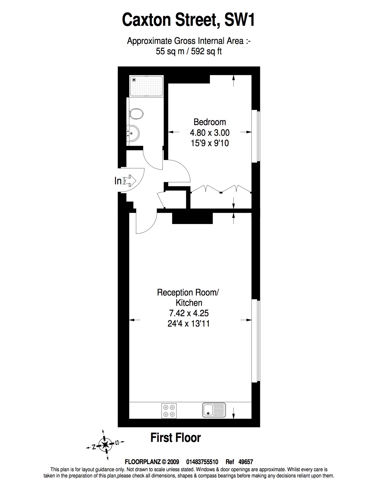 1 Bedrooms Flat to rent in Caxton Street, London SW1H