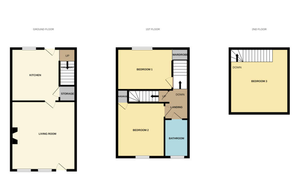 12, Hodroyd Cottages, Barnsley floorplan