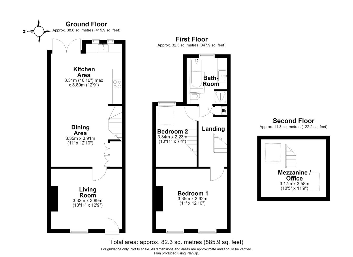94, Gwydir Street, Cambridge floorplan