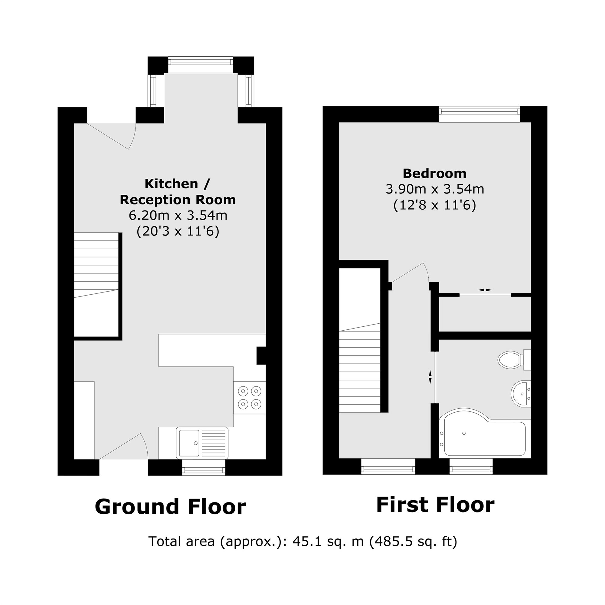 11, Brierley Road, London floorplan