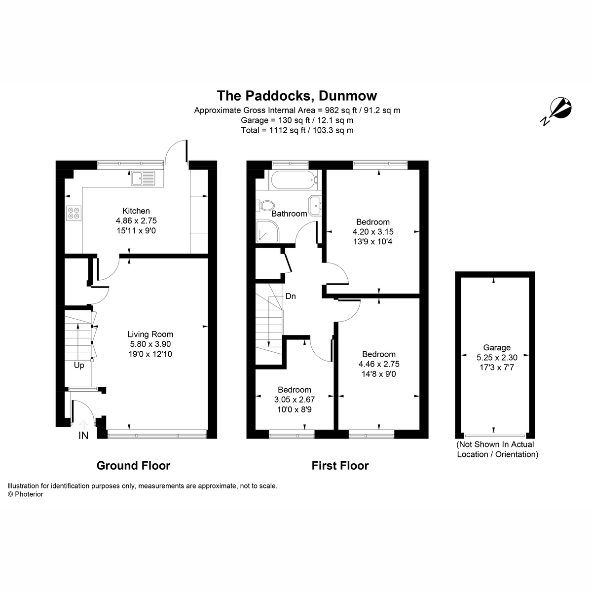 11, The Paddocks, Dunmow floorplan