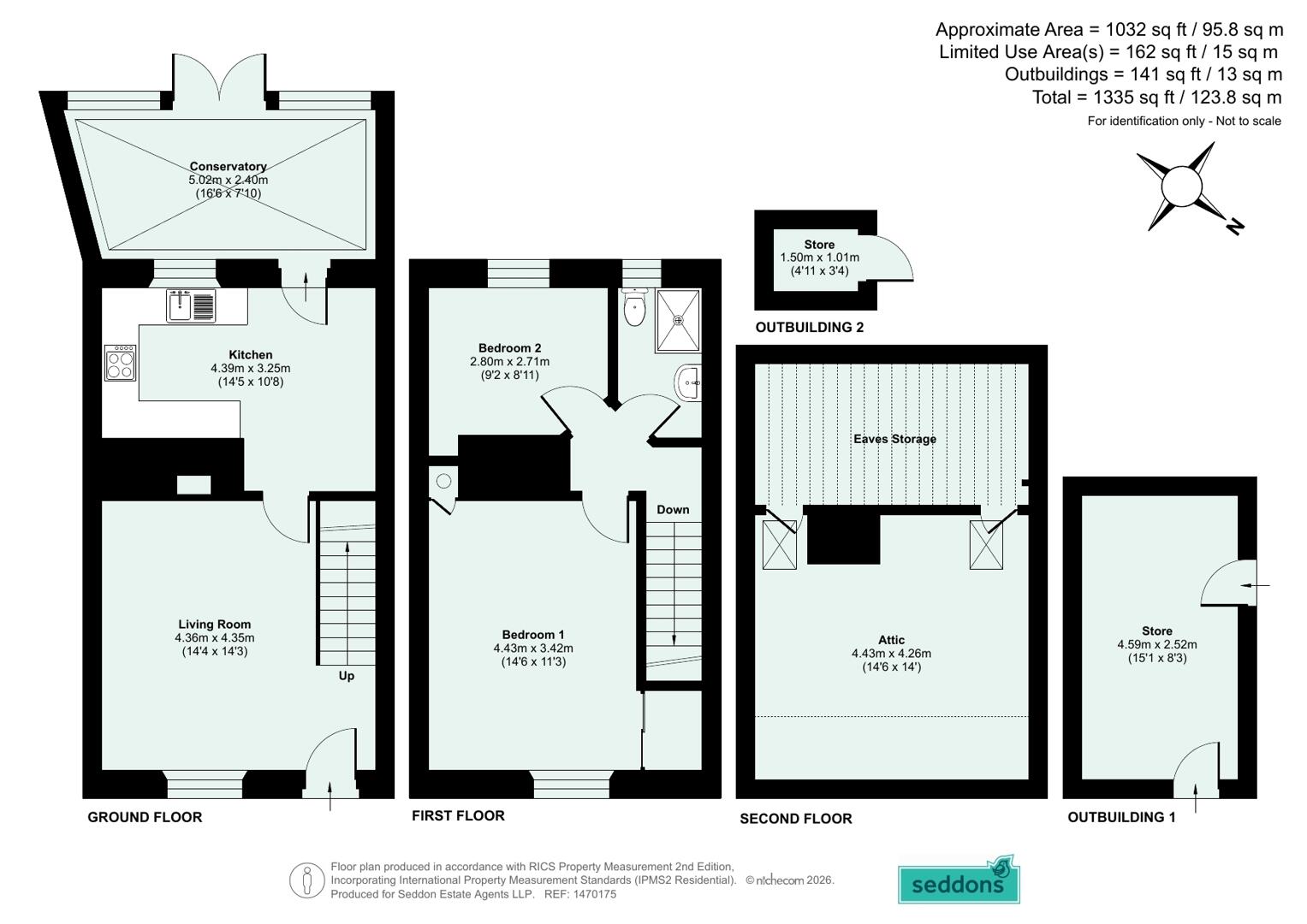 32, Brook Street, Tiverton floorplan