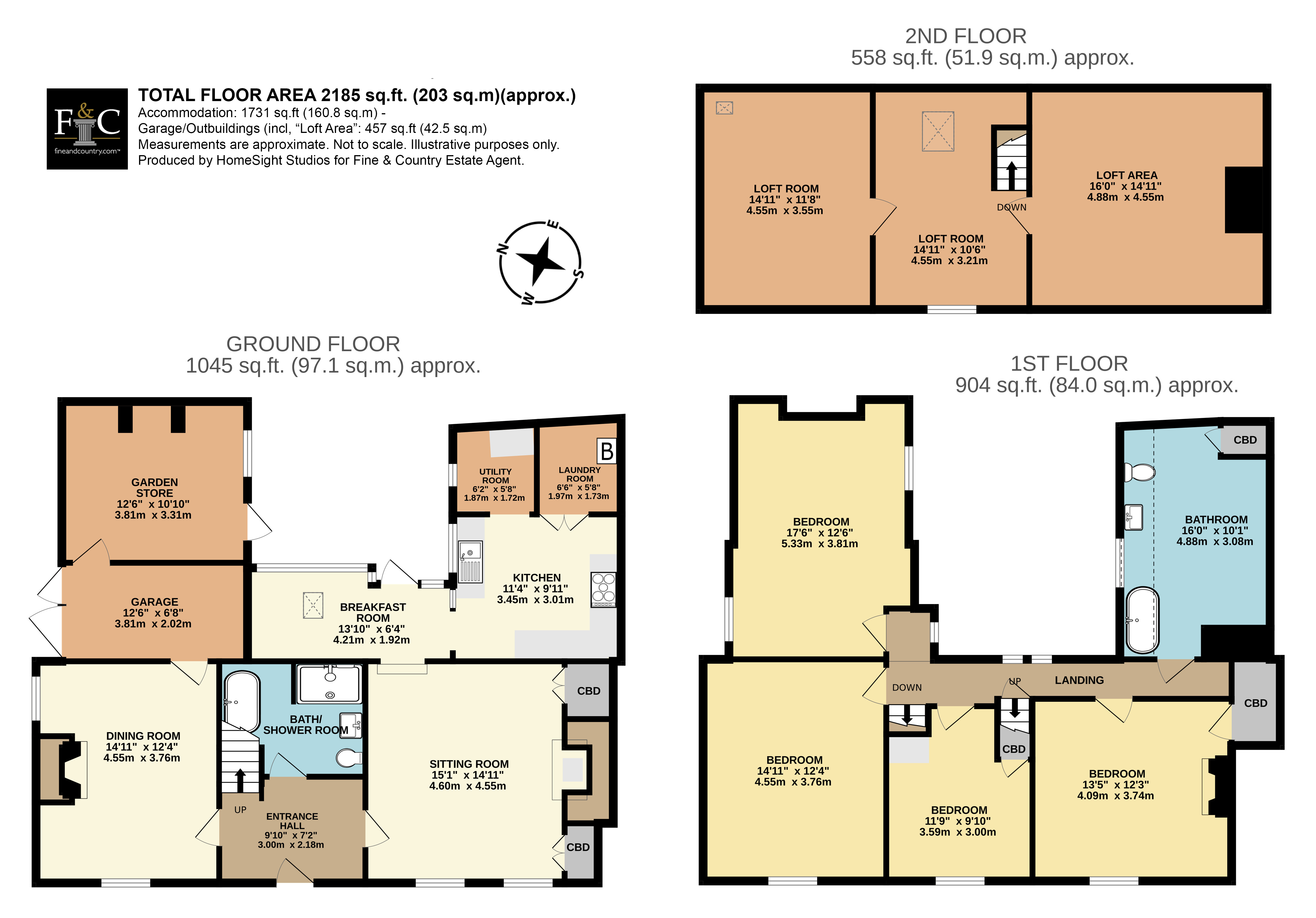 Albion House, 14, Lambseth Street, Eye floorplan