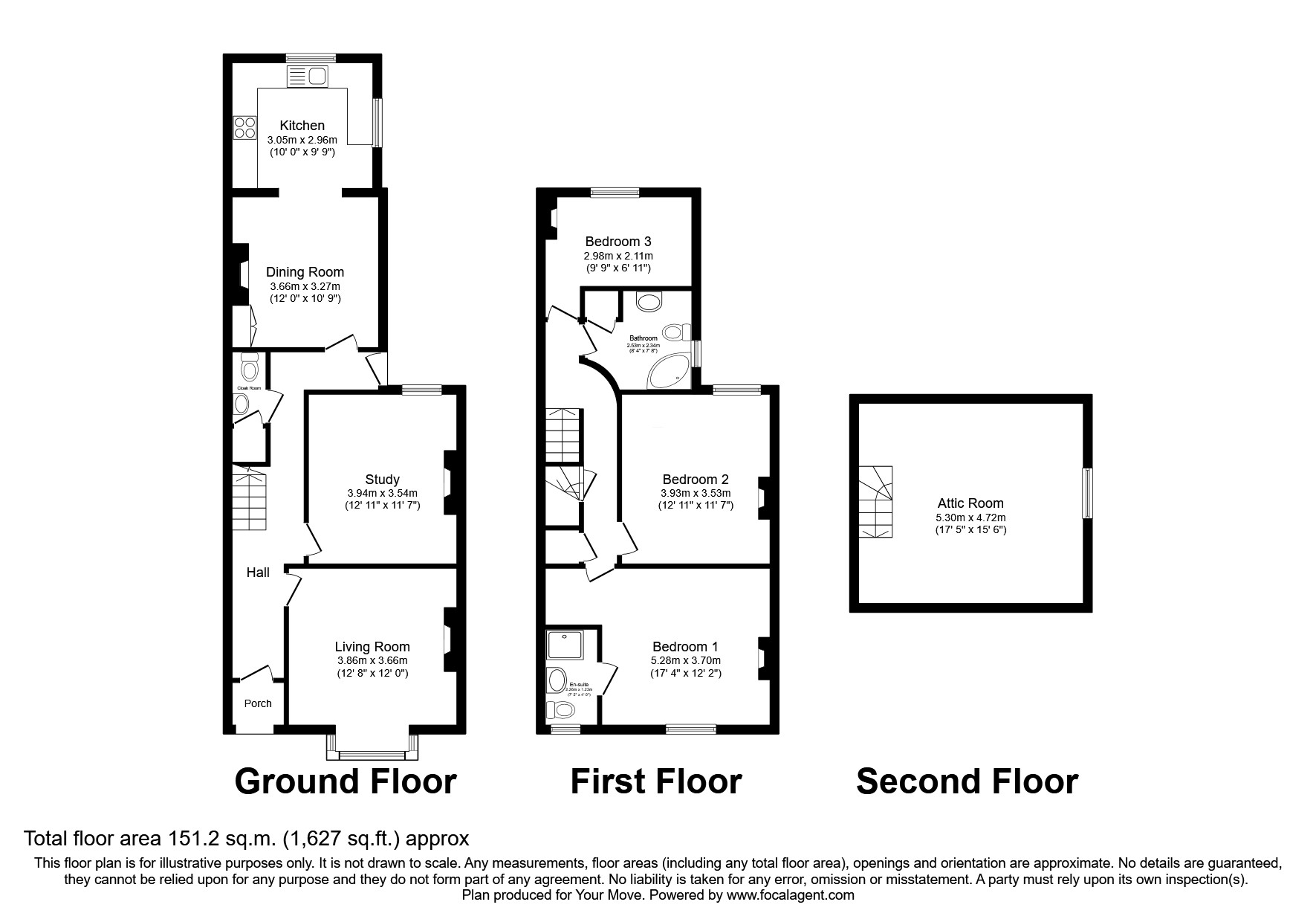 39, Wrekin Road, Telford floorplan