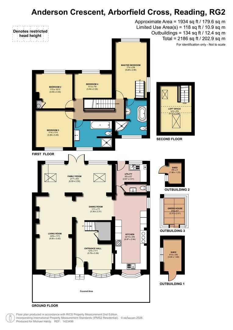 3, Anderson Crescent, Arborfield Cross floorplan