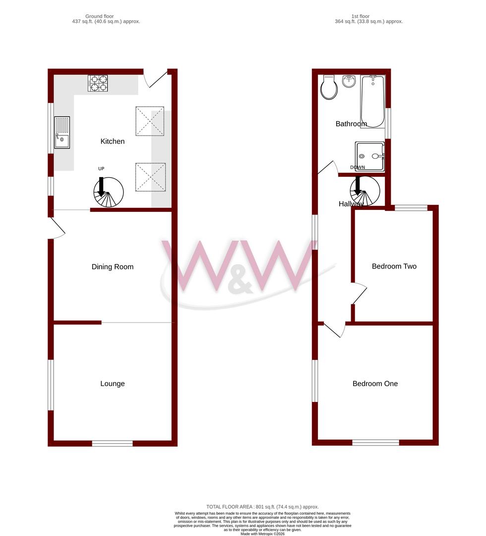 47, Liverpool Street, Southampton floorplan