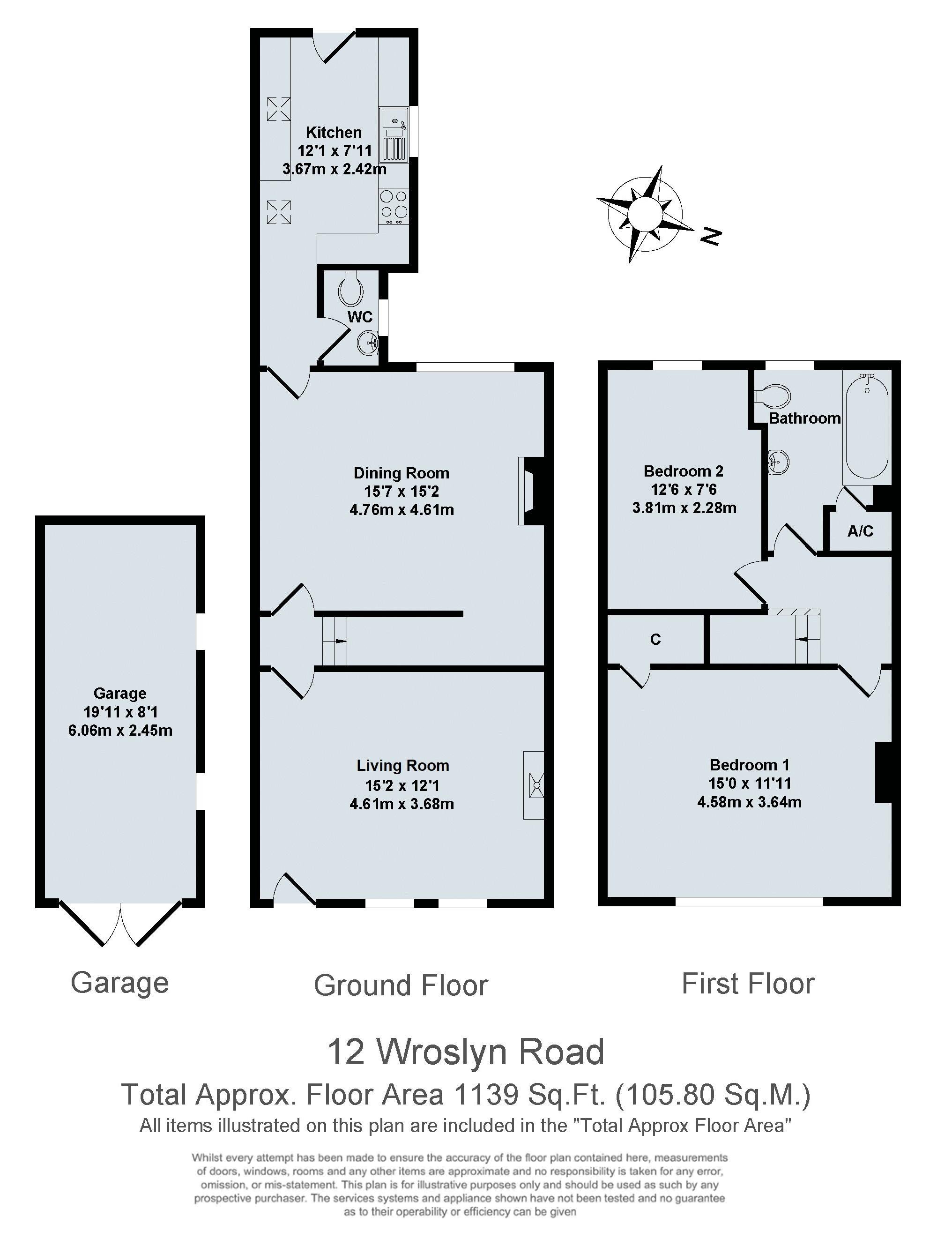 Wroslyn Road, Freeland, Witney OX29, 2 bedroom end terrace house for
