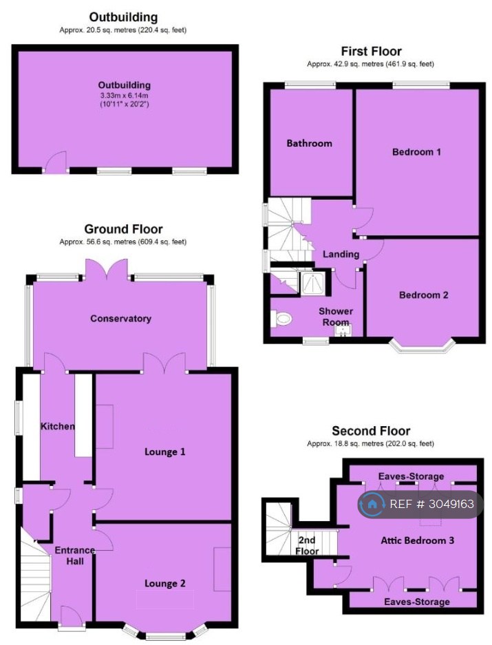 Southlea Road, Manchester floorplan