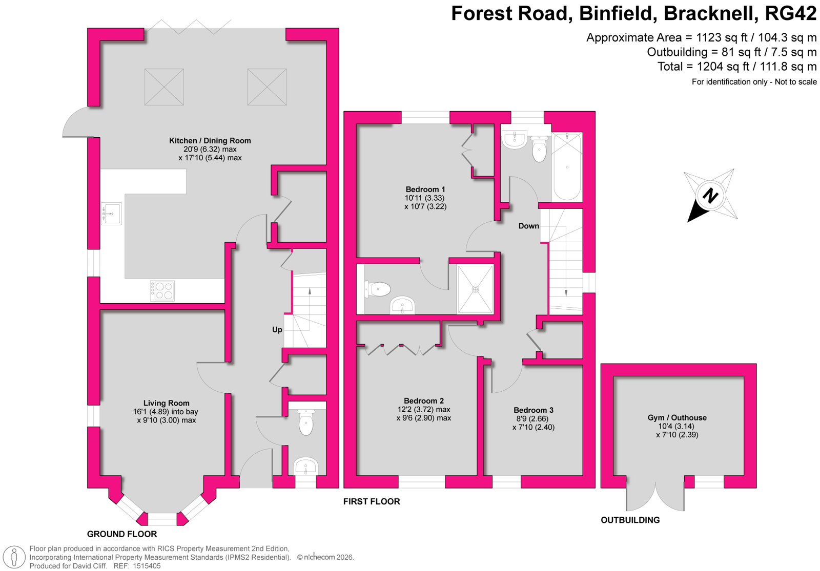 2 Sunray Cottages,, Forest Road, Bracknell floorplan
