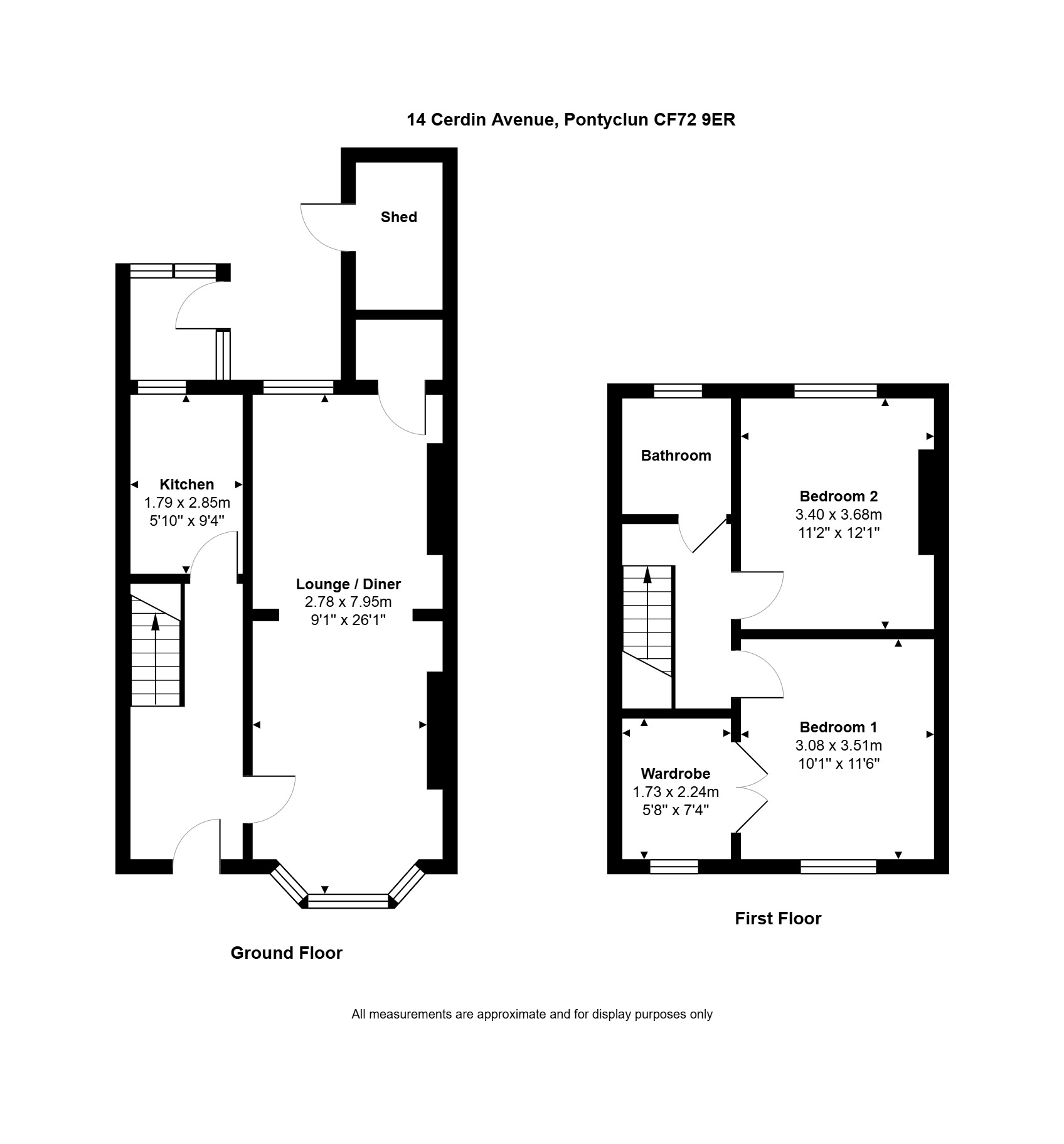 14, Pontyclun floorplan