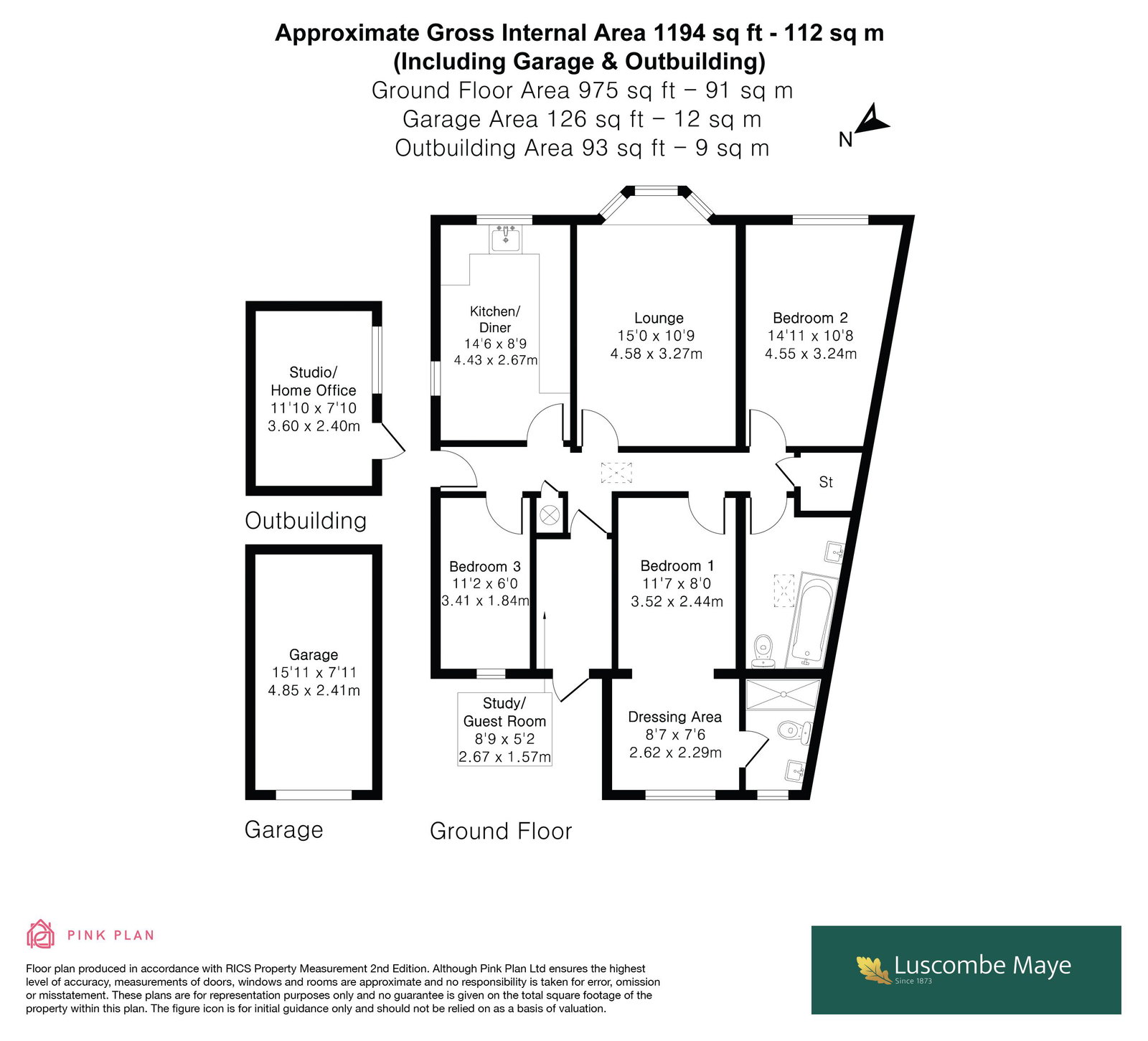 8, The Copse, Follaton floorplan